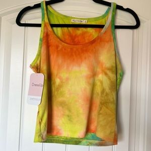 Womens Tie Dye Tank Size Small